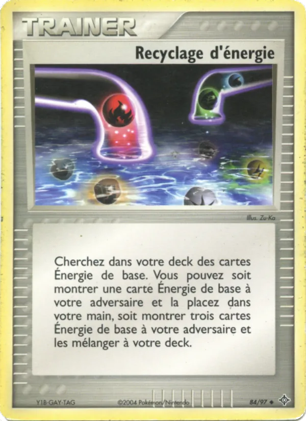 Recyclage d'énergie – EX Dragon 84