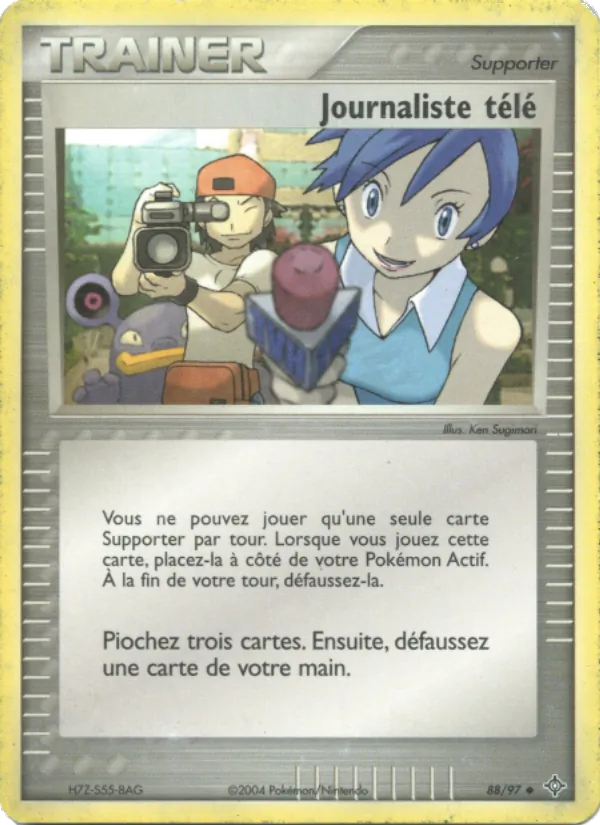 Journaliste télé – EX Dragon 88
