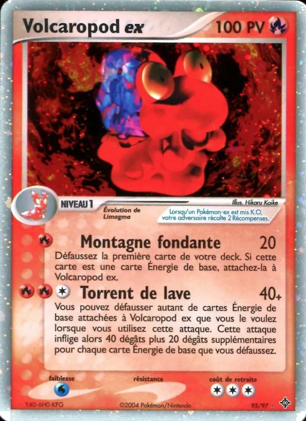 Volcaropod ex – EX Dragon 95