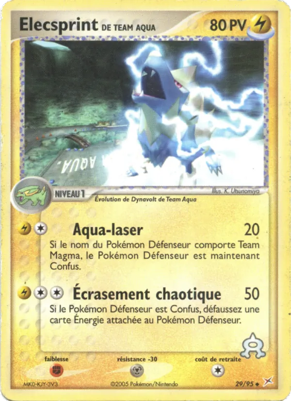 Elecsprint de Team Aqua – EX Team Magma vs Team Aqua 29