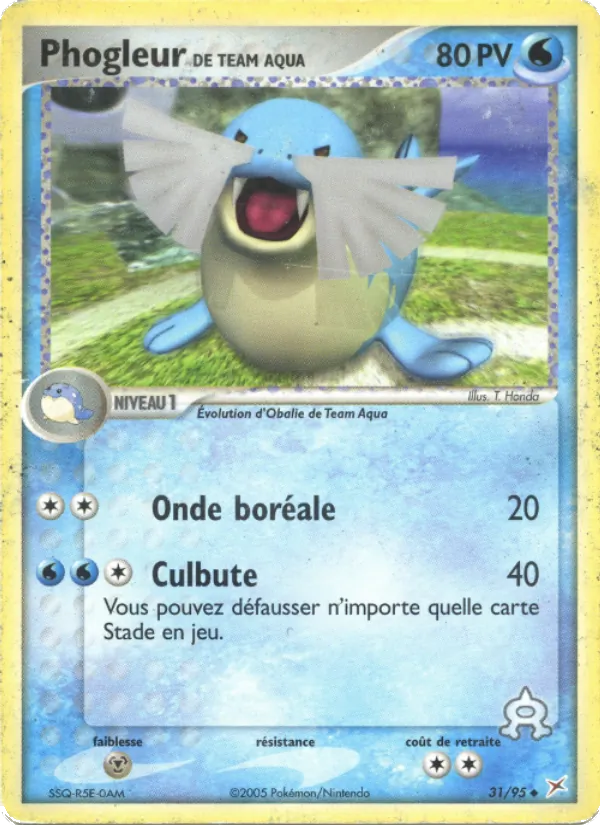 Phogleur de Team Aqua – EX Team Magma vs Team Aqua 31