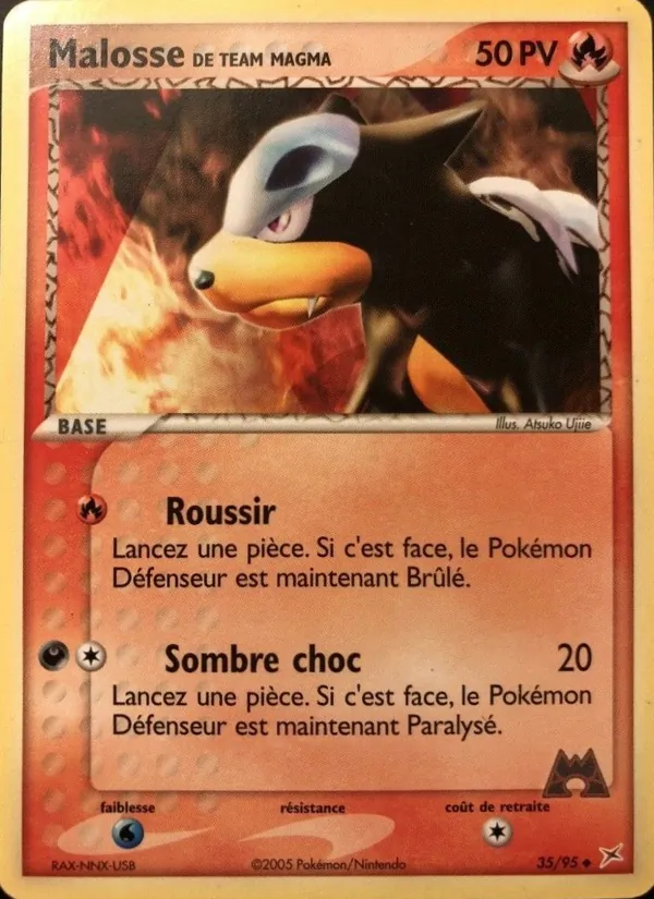 Malosse de Team Magma – EX Team Magma vs Team Aqua 35