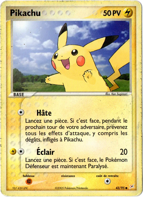 Pikachu – EX Team Magma vs Team Aqua 43