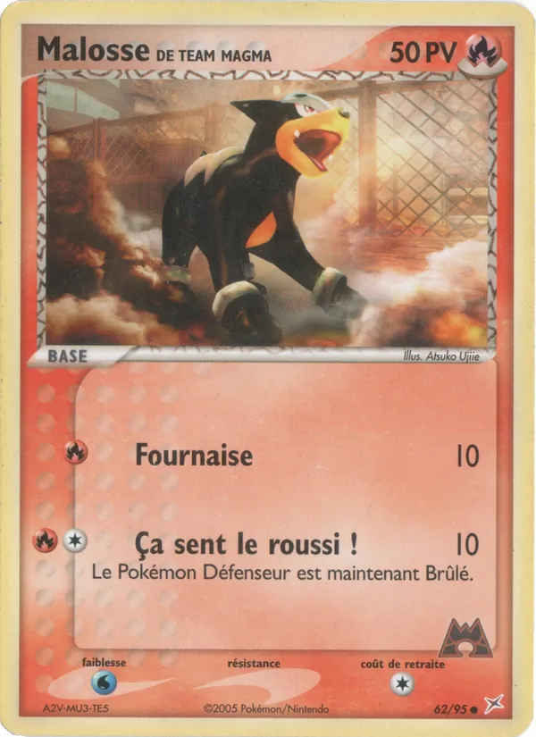 Malosse de Team Magma – EX Team Magma vs Team Aqua 62
