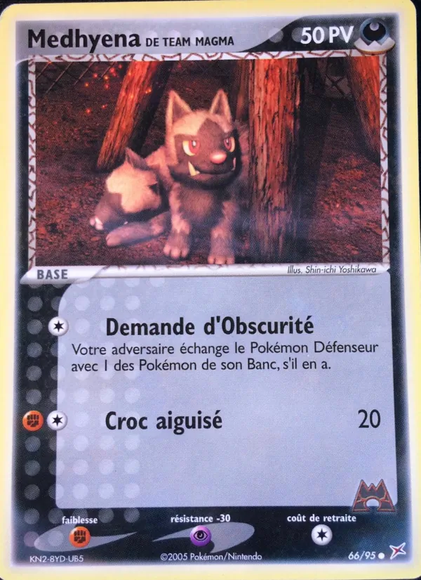 Medhyena de Team Magma – EX Team Magma vs Team Aqua 66