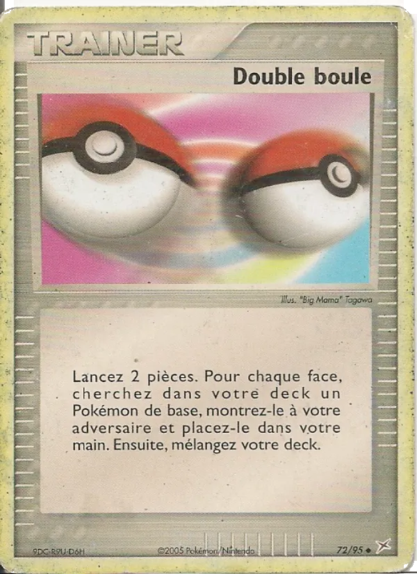 Double boule – EX Team Magma vs Team Aqua 72