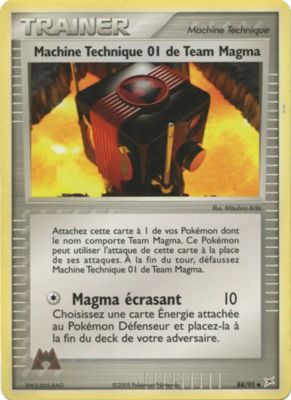 Machine Technique 01 de Team Magma – EX Team Magma vs Team Aqua 84