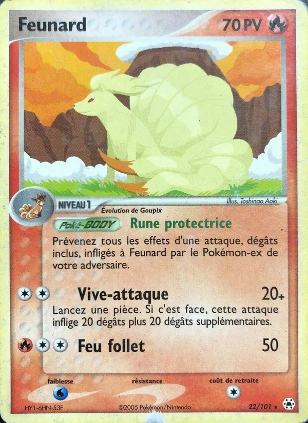 Feunard – EX Légendes Oubliées 22