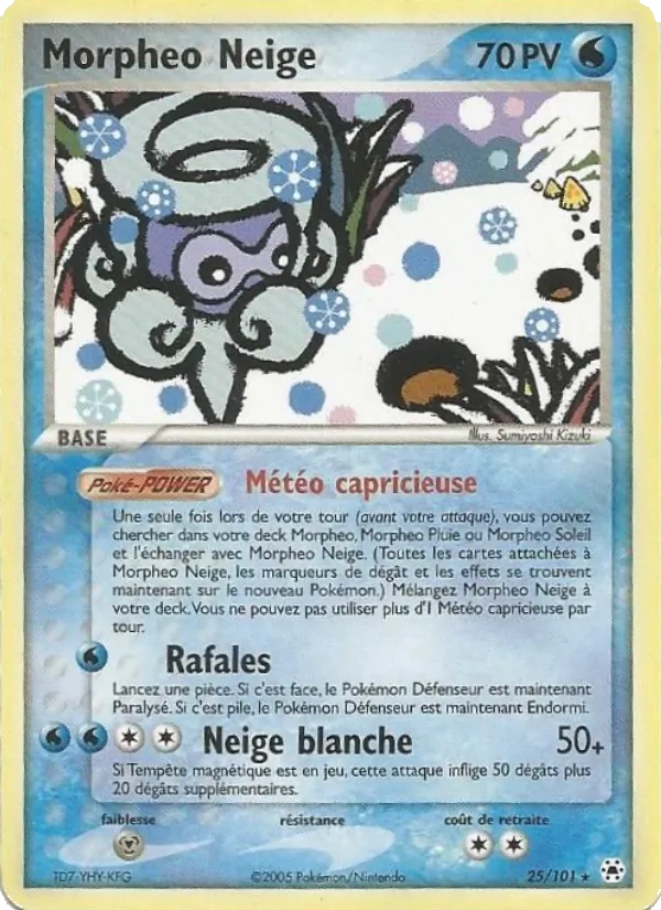 Morpheo Neige – EX Légendes Oubliées 25