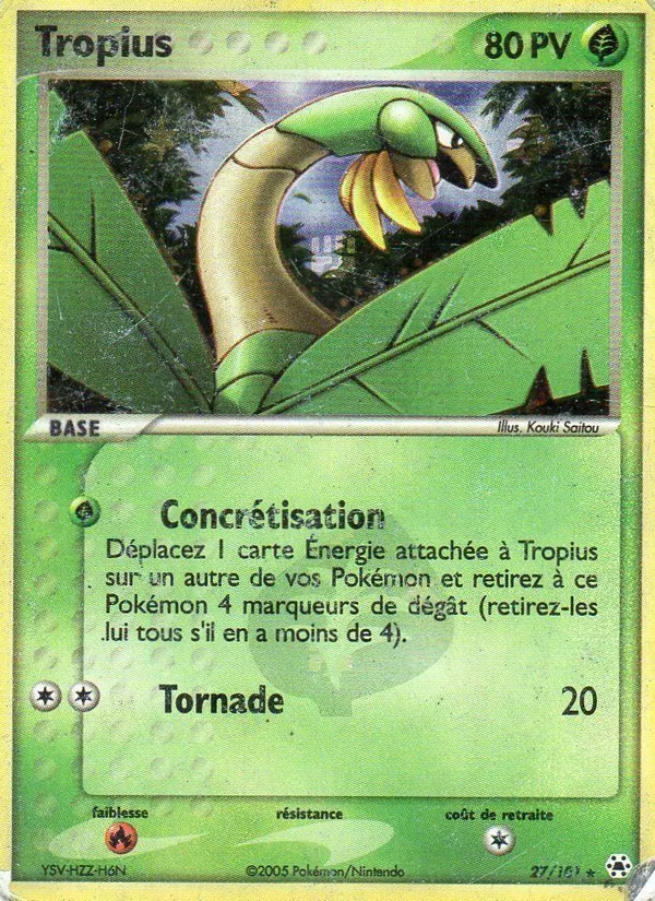 Tropius – EX Légendes Oubliées 27