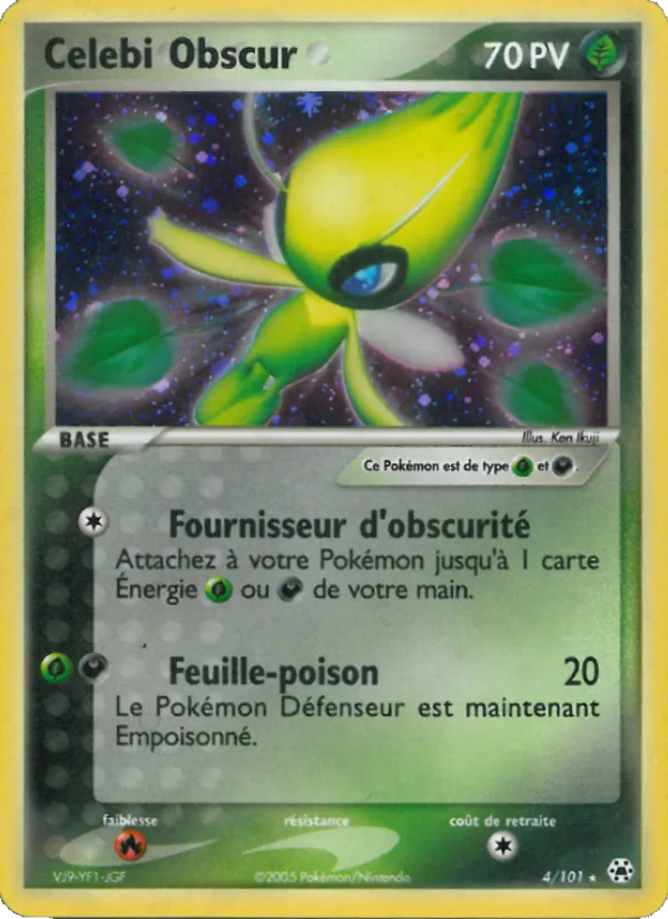 Celebi Obscur – EX Légendes Oubliées 4