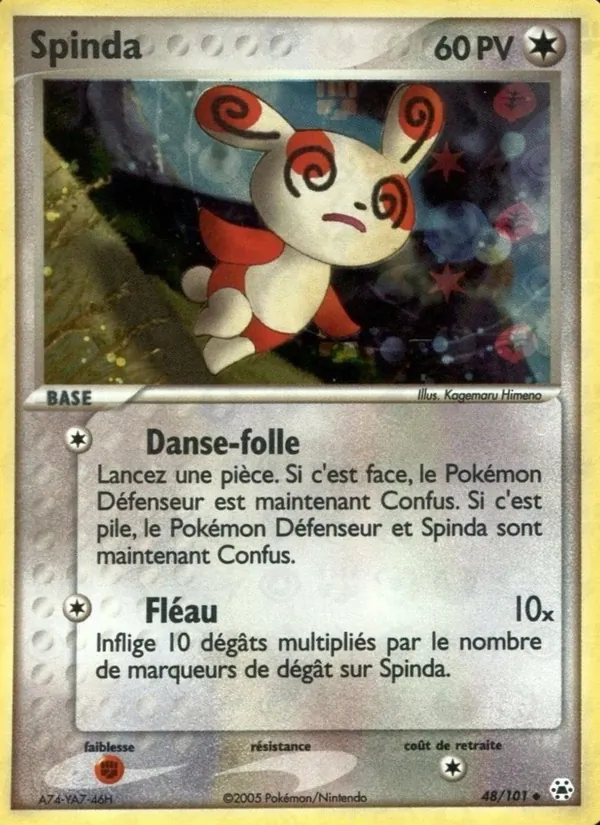 Spinda – EX Légendes Oubliées 48