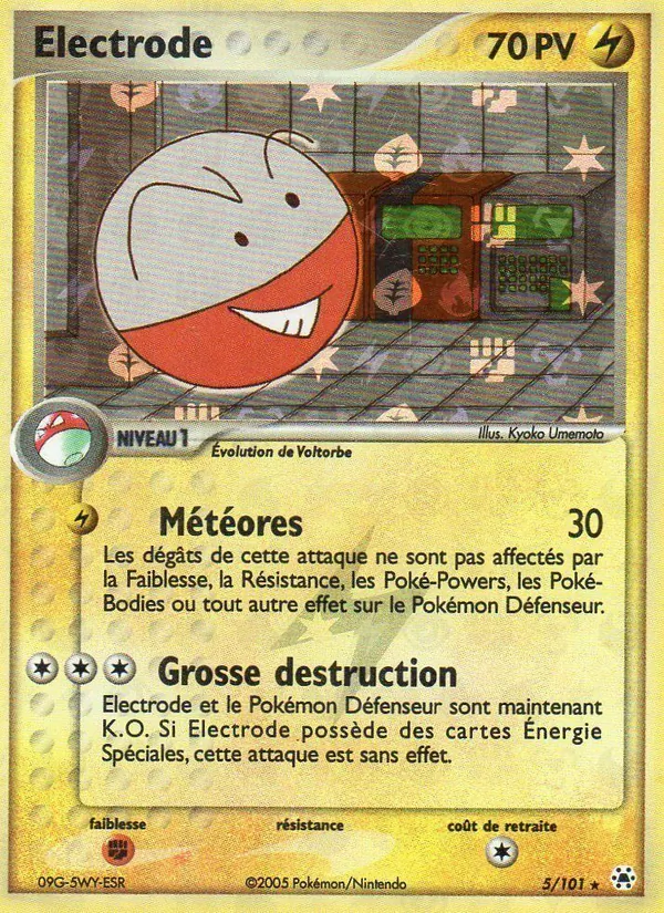 Électrode – EX Légendes Oubliées 5