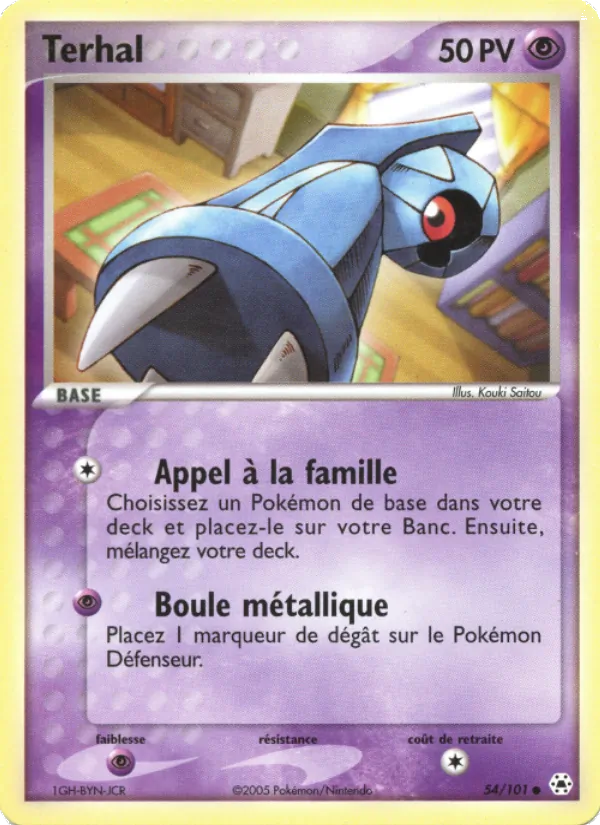 Terhal – EX Légendes Oubliées 54