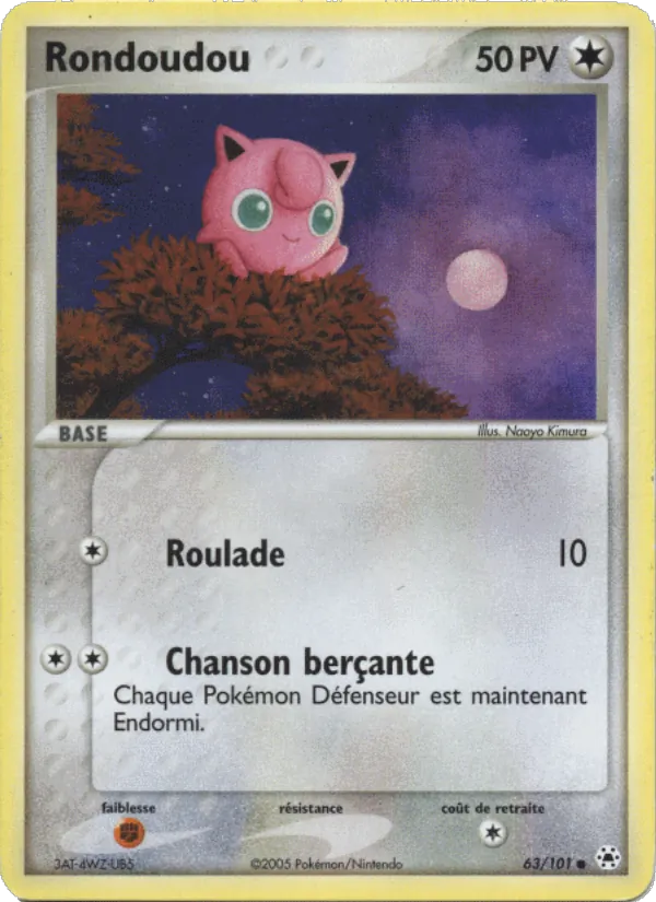 Rondoudou – EX Légendes Oubliées 63