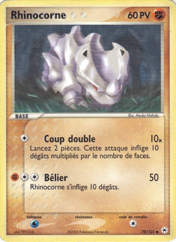 Rhinocorne – EX Légendes Oubliées 70