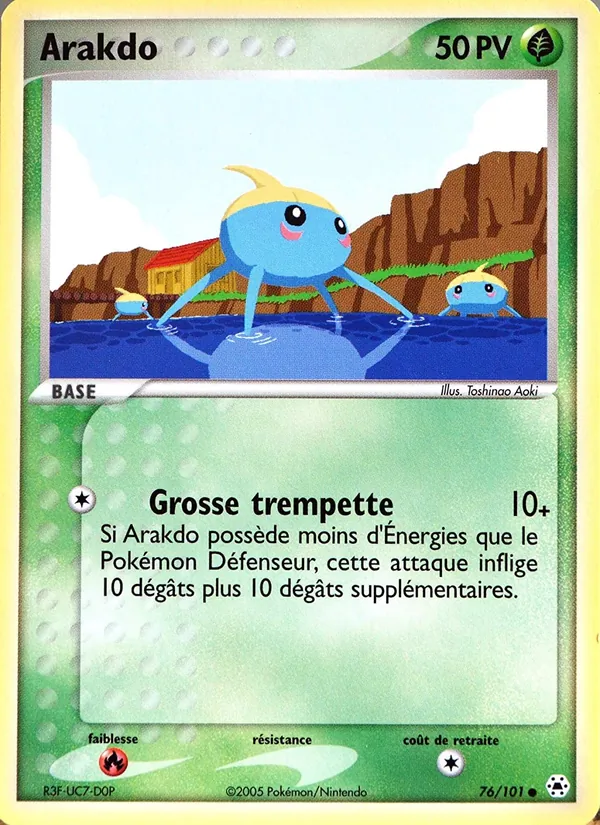 Arakdo – EX Légendes Oubliées 76