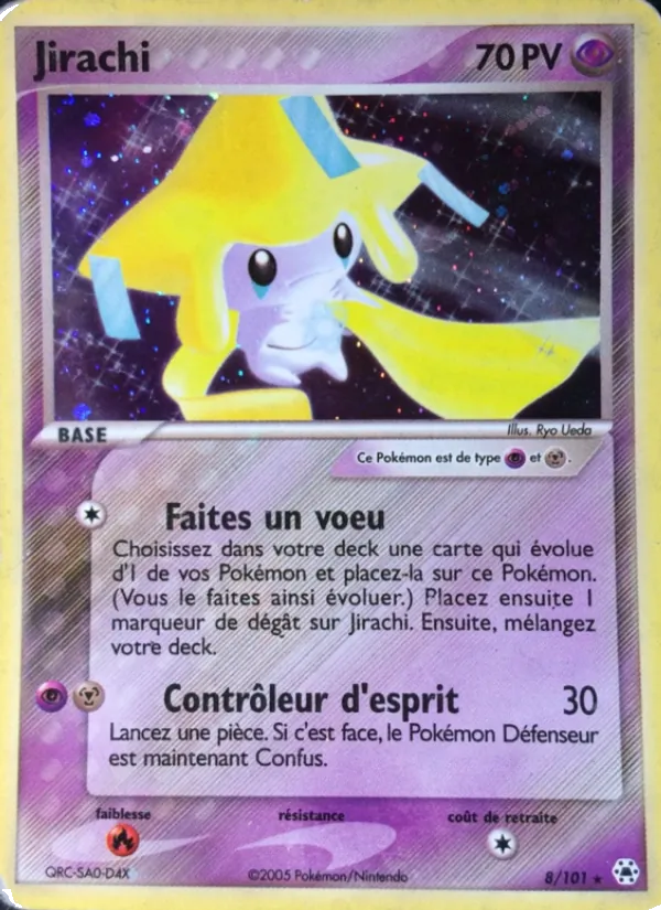 Jirachi – EX Légendes Oubliées 8