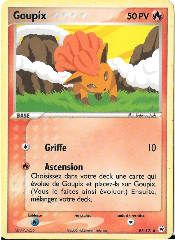 Goupix – EX Légendes Oubliées 81