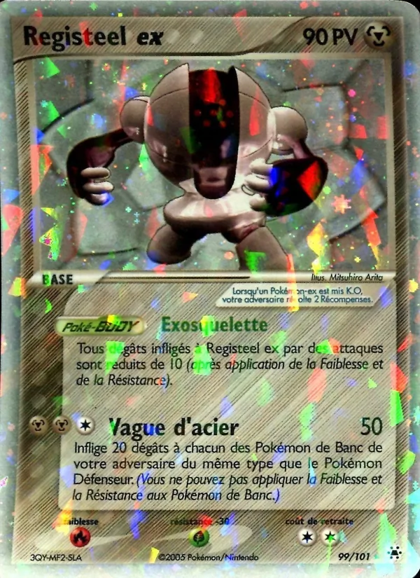 Registeel ex – EX Légendes Oubliées 99