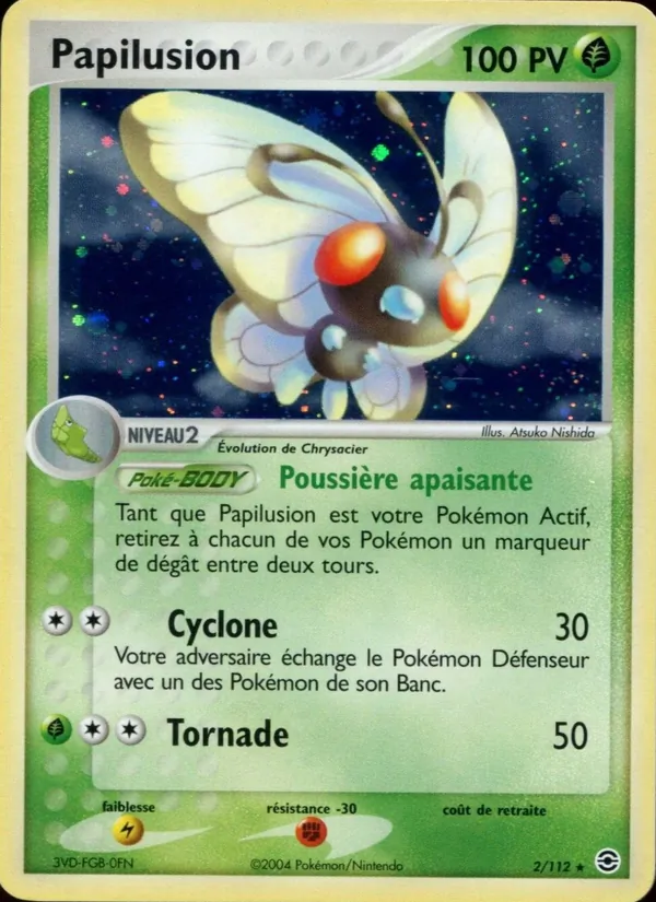 Papilusion – EX Rouge Feu & Vert Feuille 2
