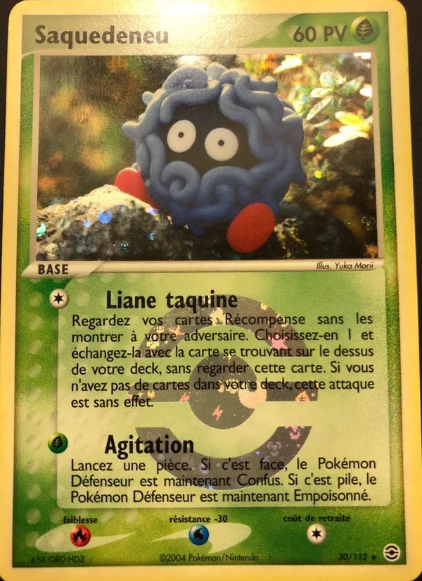 Saquedeneu – EX Rouge Feu & Vert Feuille 30