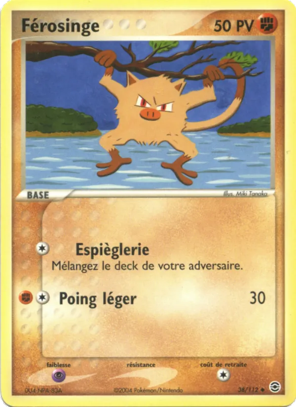 Férosinge – EX Rouge Feu & Vert Feuille 38