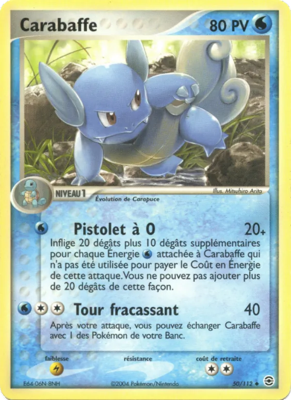 Carabaffe – EX Rouge Feu & Vert Feuille 50