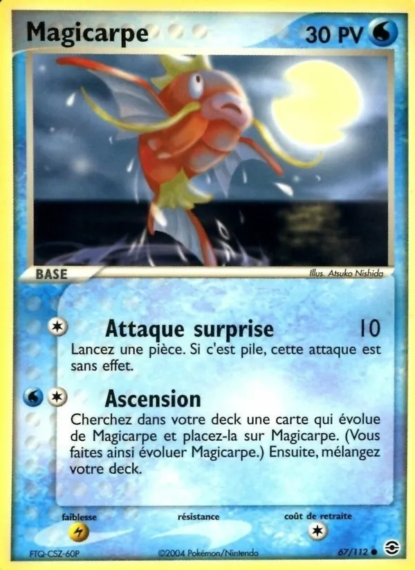 Magicarpe – EX Rouge Feu & Vert Feuille 67