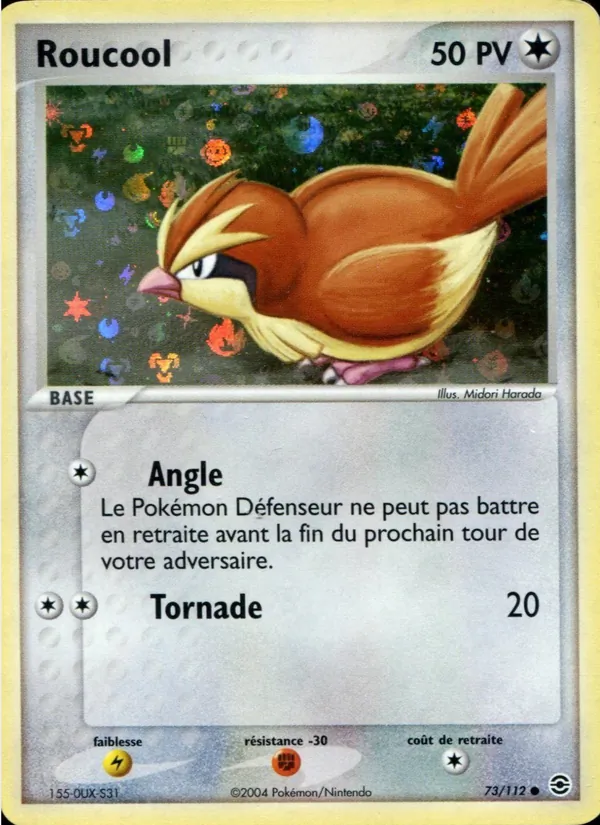Roucool – EX Rouge Feu & Vert Feuille 73