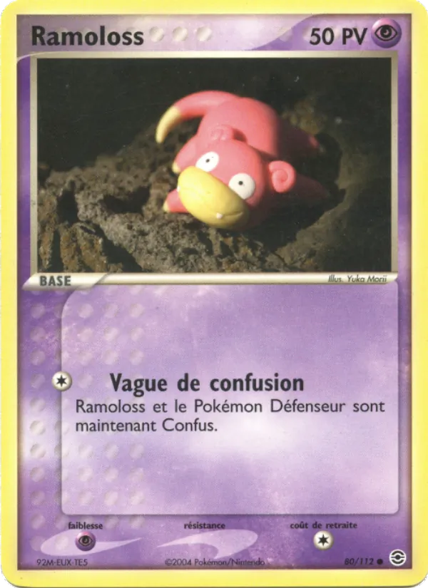 Ramoloss – EX Rouge Feu & Vert Feuille 80