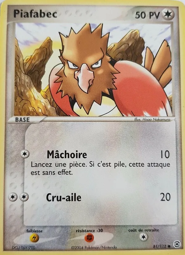 Piafabec – EX Rouge Feu & Vert Feuille 81