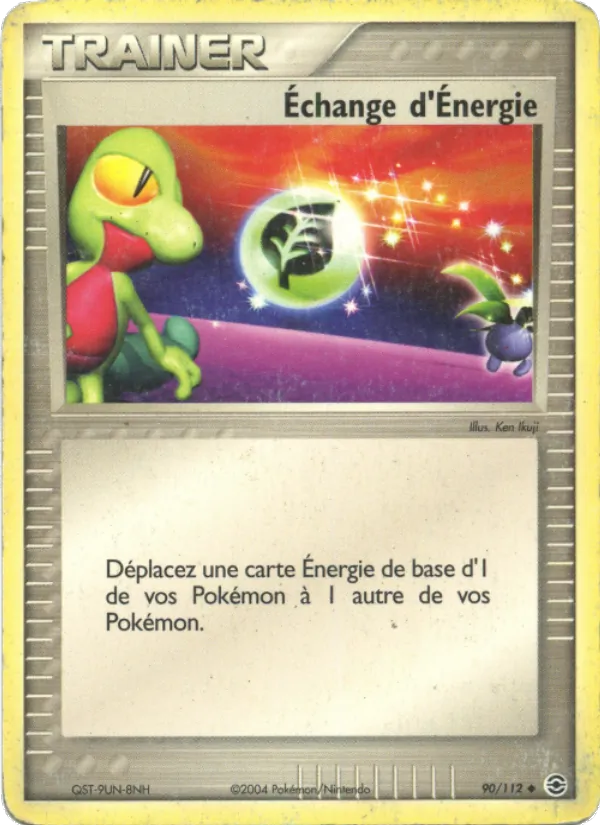 Échange d'Énergie – EX Rouge Feu & Vert Feuille 90