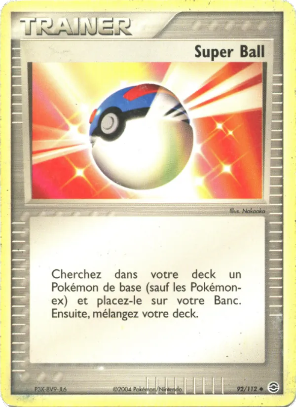 Super Ball – EX Rouge Feu & Vert Feuille 92