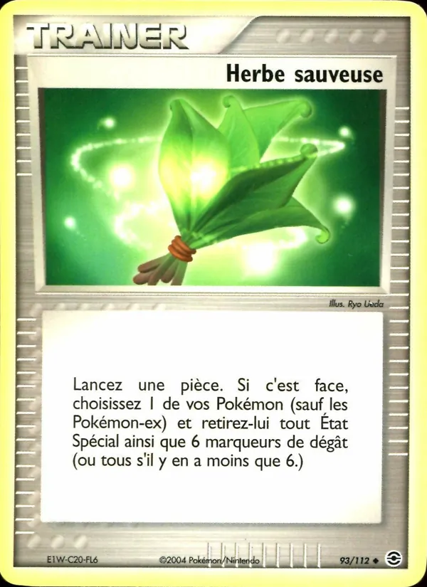 Herbe sauveuse – EX Rouge Feu & Vert Feuille 93