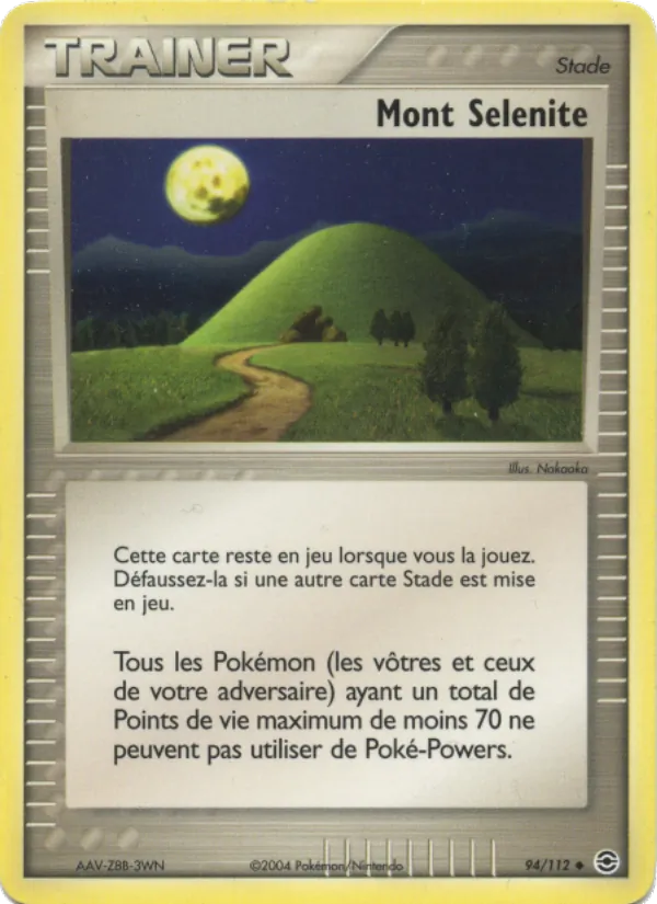 Mont Selenite – EX Rouge Feu & Vert Feuille 94