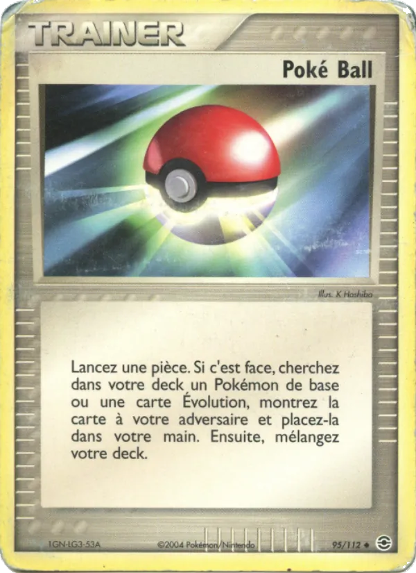 Poké Ball – EX Rouge Feu & Vert Feuille 95