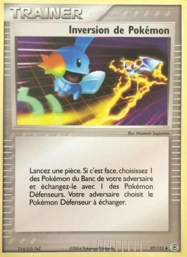 Inversion de Pokémon – EX Rouge Feu & Vert Feuille 97