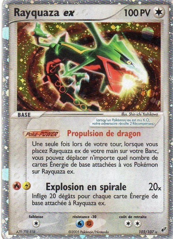 Rayquaza ex – EX Deoxys 102