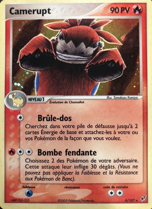 Camérupt – EX Deoxys 4