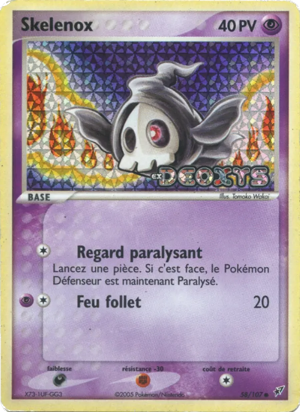 Skelénox – EX Deoxys 58