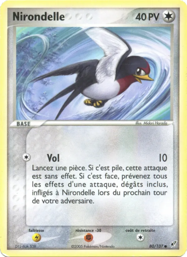 Nirondelle – EX Deoxys 80