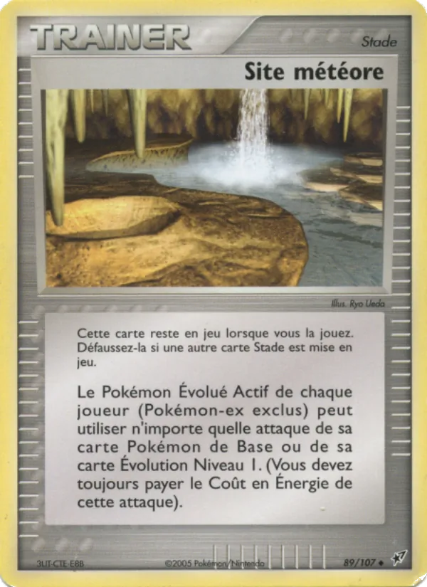 Site météore – EX Deoxys 89