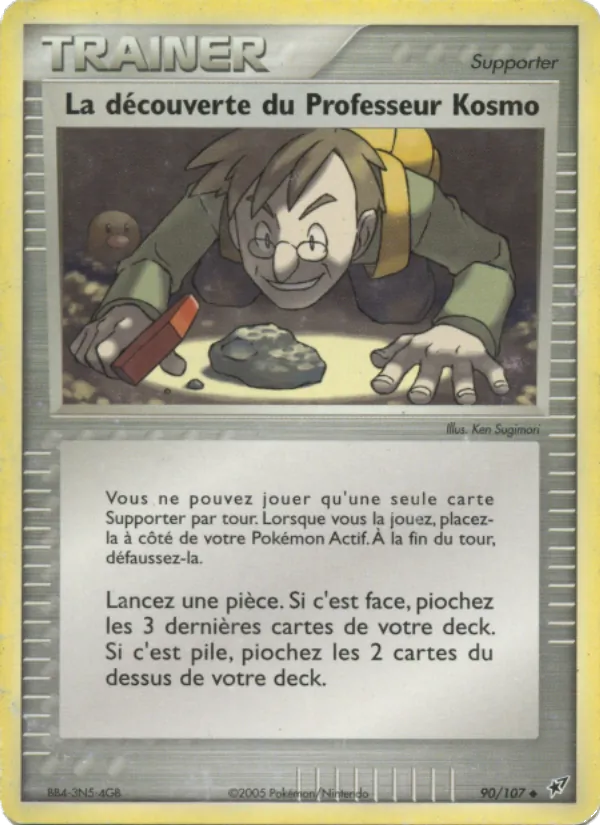 La découverte du Professeur Kosmo – EX Deoxys 90