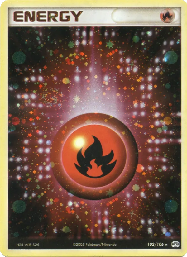 Énergie Feu – EX Émeraude 102