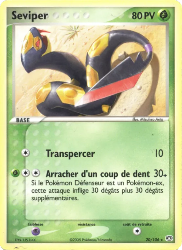 Séviper – EX Émeraude 20