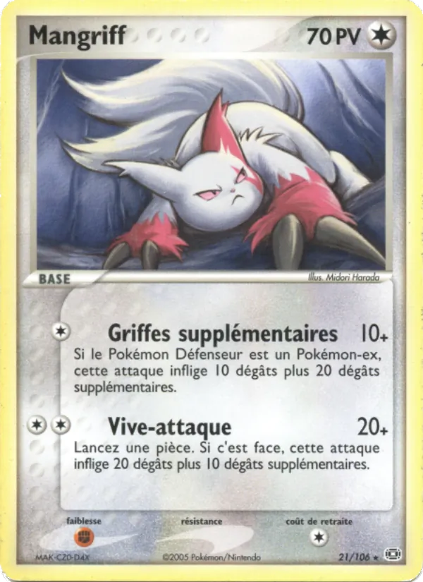 Mangriff – EX Émeraude 21
