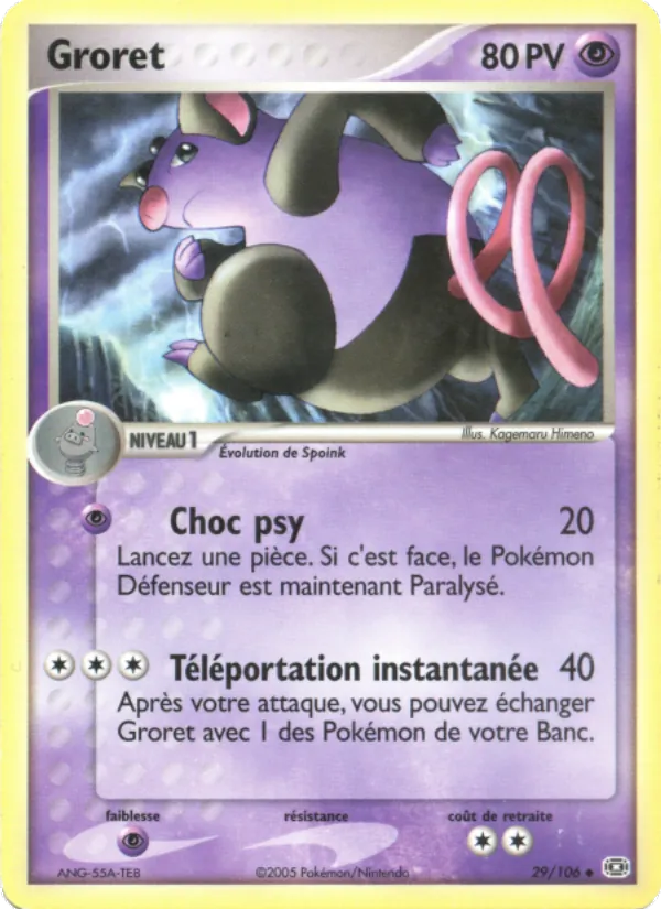 Groret – EX Émeraude 29