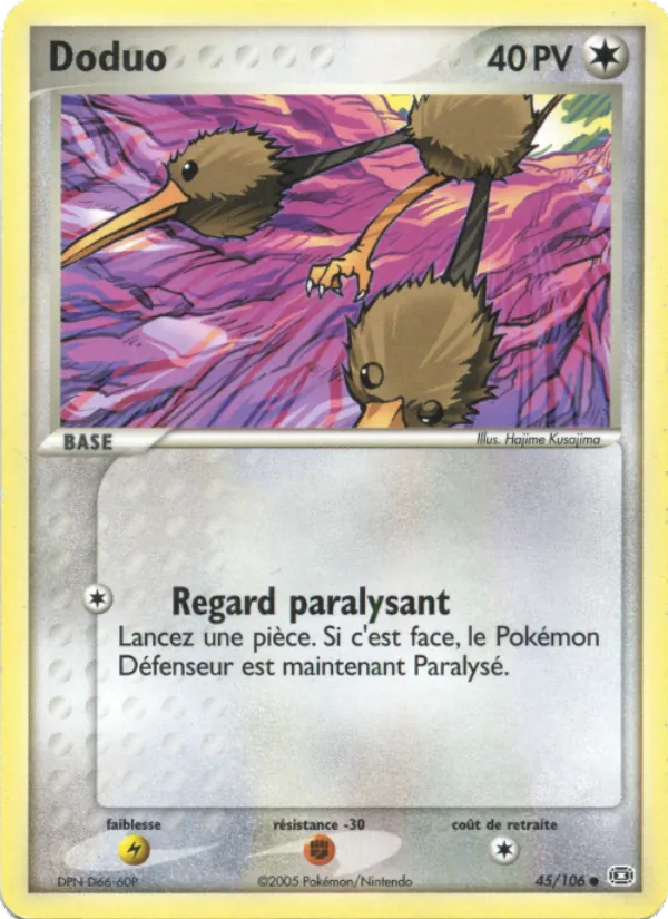 Doduo – EX Émeraude 45