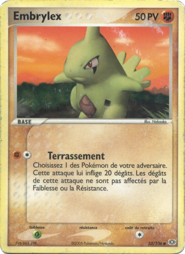 Embrylex – EX Émeraude 52